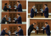 Монгол Улсад хавсран суух Элчин сайд нар Итгэмжлэх жуух бичгээ өргөн барилаа